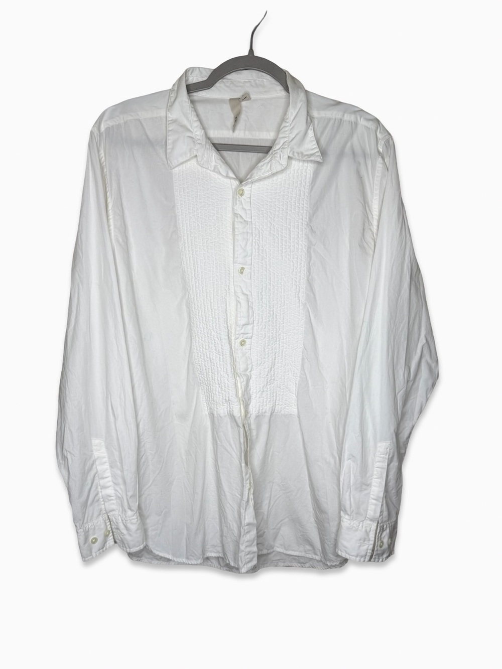 EDUN Men's Shirt Size XL White Pre-Owned